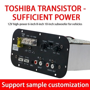 Zhengying Home 100W HiFi Stereo Bass Mini Car Audio Power Amplifier 12V Metal Power <strong>Amp</strong> - Product Image 3
