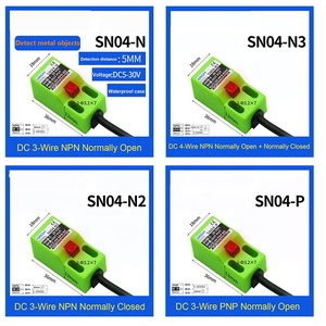 SN04-N Quadrato In Metallo Interruttore Di Prossimità Sensore di Interruttore di Campo di Rilevamento 5 millimetri 5-30V NPN NO Induttivo Approccio Interruttore Di Prossimità - Product Image 5
