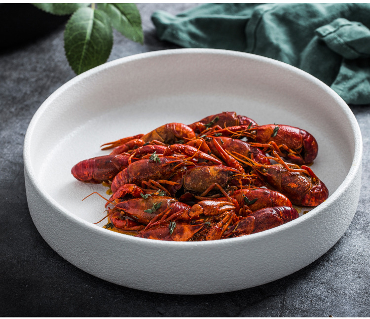 High quality china tableware sets food lobster seafood plates dishes dinner sets for Thanksgiving festival