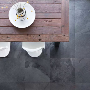 Lushan đá vôi đánh bóng gạch đá tự nhiên màu đen cho ngoài trời và phòng tắm sử dụng bền khách sạn thân thiện với môi sàn - Product Image 4