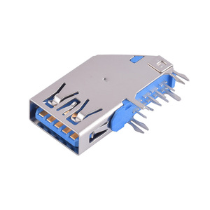 El enchufe hembra USB3.0 tiene una velocidad de transmisión de alta velocidad de 10GB, borde recto, borde enrollado, lado AF de acero inoxidable - Product Image 6