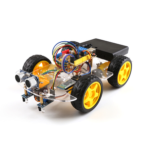 2024 più venduto 4WD Smart Robot DIY Kit Maker programmazione auto telecomandata con caratteristiche di evitamento degli ostacoli - Product Image 3