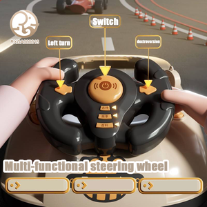 STEM Cognition子供用レーシングゲームコンソール障害物コースシミュレーションプラスチック電気自動車レーシングハンドル - Product Image 5