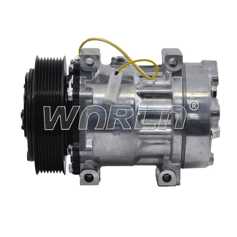 Compressor ac para caminhão 24v, modelo 7h15 para volvo fh16 oem 15082727 20538307 21184142 compressor de ar condicionado automático