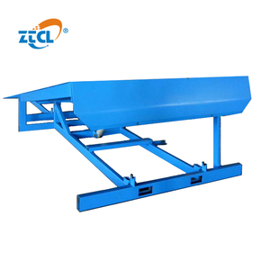 Rampa de carga de contenedores nivelador de muelle estacionario 6T 8T 10T para descargar mercancías - Product Image 1