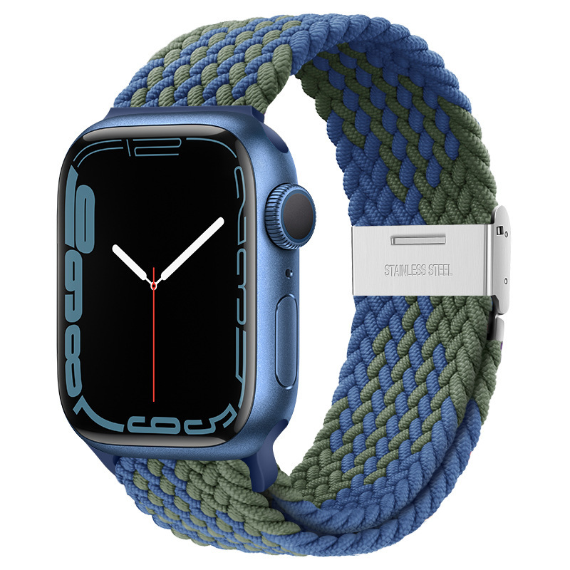17 z motif bleu vert