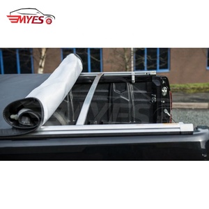 Pikap aksesuarları özel gölgelik yumuşak vinil roll up kamyon kasası pikap kasası kapağı dodge ram 1500