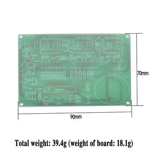 DIY <strong>Kits</strong> AT89C2051 Electronic Clock Digital Tube LED Display Suite Electronic Module Parts and Components DC 9V - 12V - Product Image 5