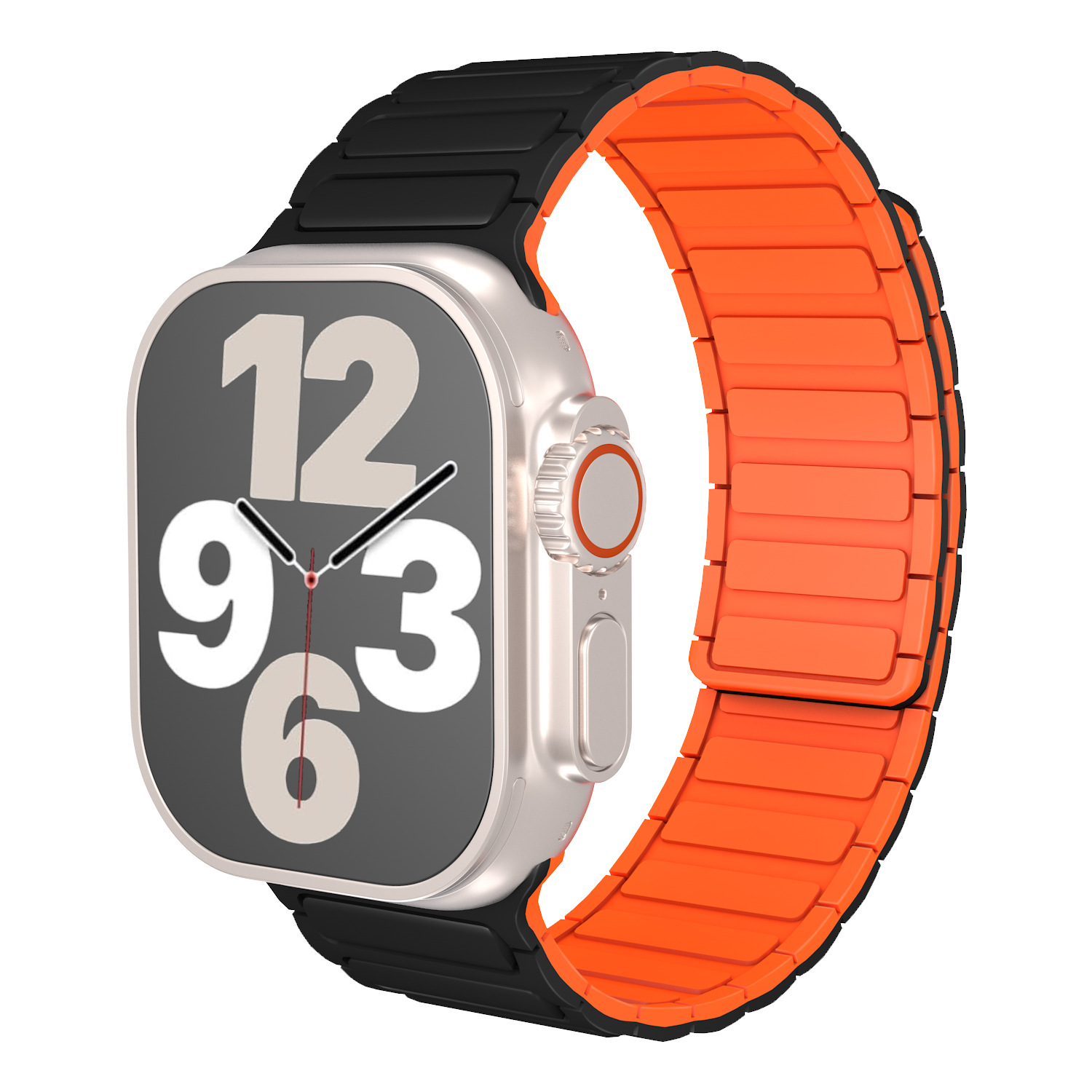 Noir + orange