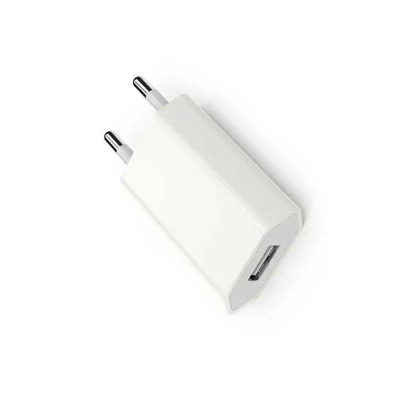 EU Cắm 5V 1A Châu Âu USB Power Adapter Tường Du Lịch Sạc Cho Điện Thoại Thông Minh
