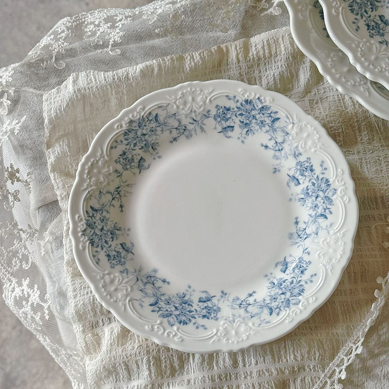 Blue plate 17.5*2cm