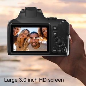 Kow2 W2 64MP 4K 3 inç ekran 10X optik Zoom + 4X dijital yakınlaştırma kamerası WIFI bağlantısı dijital kamera - Product Image 5