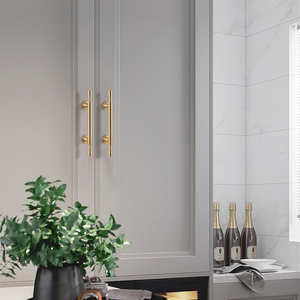 Núm Đồng Nội Thất Màu Nâu Baldwin Truyền Thống Tay Cầm Bằng Đồng Chiến Tranh Cho Tủ Vòm - Product Image 6