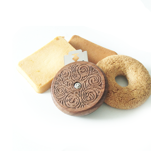 Ahşap kapak hamur puanlama aracı ufo ekmek lame ile tıraş bıçağı