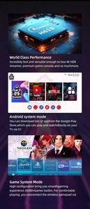 Güçlü uyumluluk sistemi projeksiyon ekranı G1 oyun kutusu Android oyun sistemi modu için ekipman toplama değil iyi performans - Product Image 3