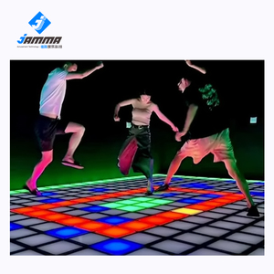 Peralatan iklan aktif Game proyektor lantai LED interaktif, Game Aktifkan kisi lompat dengan tata letak kisi - Product Image 4