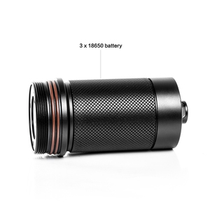 Supe Scubalamp RD95 4000 Lumens Dưới Nước Tìm Kiếm Ánh Sáng Scuba <span class=keywords><strong>Diving</strong></span> Ánh Sáng Nhiếp Ảnh Ánh Sáng Tại Chỗ Mờ SOS Chùm Tia Góc 15 - Product Image 2