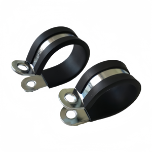 Nhiệm vụ nặng nề Ống kẹp với cao su gia cố sườn Chuyên Nghiệp Treo mạ kẽm Ống kẹp kim loại aligne Ống kẹp - Product Image 2