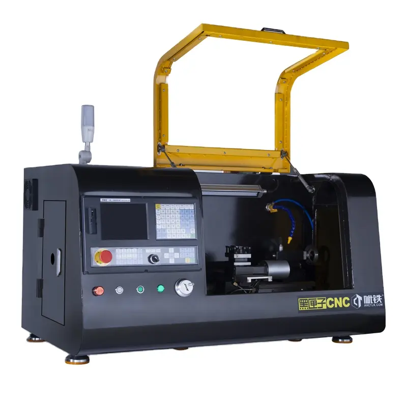 Black Box tour CNC 210 paillasse petite machine de tour CNC Horizontal métal automatique CNC210 CNC tournant