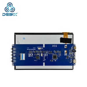 Display Industrial DEBIX com Tela Sensível ao Toque de 5/<span class=keywords><strong>7</strong></span>/10.1 Polegadas LCD 800x480 1280x800 Resolução <span class=keywords><strong>HDMI</strong></span> USB Opcional com Estrutura em Liga de Alumínio -10~60 - Product Image 4