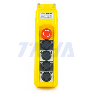 Spingere il blocco per ruotare il pulsante di arresto di emergenza Scatola di Controllo Interruttore - Product Image 3