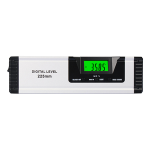 专业225毫米数字水平仪高品质液晶360激光工业磁量角器测角仪2线坡度计 - Product Image 1
