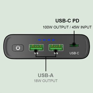 New 26800mAh 30000mAh 100W PD Laptop <strong>Power</strong> <strong>Bank</strong> with LED Display Smart Solar Charge <strong>QC3.0</strong> <strong>Input</strong> for Macbook Mobile Charger - Product Image 6