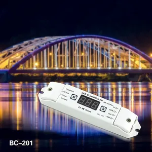 BC-201 мини программируемый пиксельный контроллер света-RGB контроллер для светодиодного пикселя с радиочастотным пультом дистанционного управления - Product Image 3