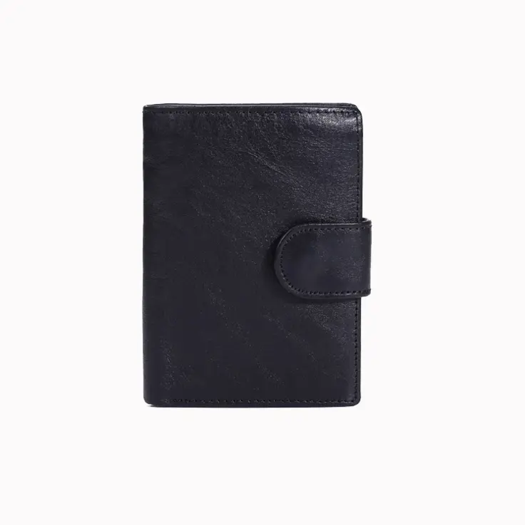 hot sale nice price Men Money Clip Leather Bifold Slim Front Pocket Wallets