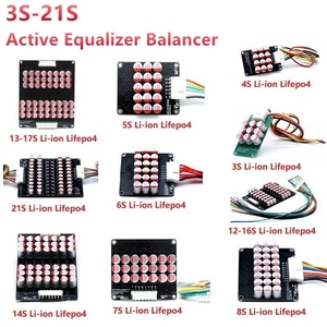 Aktif dengeleme 5A kapasitör/endüktans ekolayzır 4S 8S 16S BMS pil kurulu Li-ion LiPo LiFePO4 PCB taban malzemesi 2A dengesi - Product Image 2