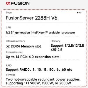 New xFusion Buy Server 2288H V6 2U 2-socket <strong>Computer</strong> Server Xeon 4310*2 2288H V6 2U 2-socket <strong>Network</strong> Rack Server - Product Image 3