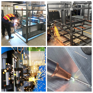 OEM定制大钢桌架激光切割钣金零件/不锈钢家具金属架焊接制造 - Product Image 3