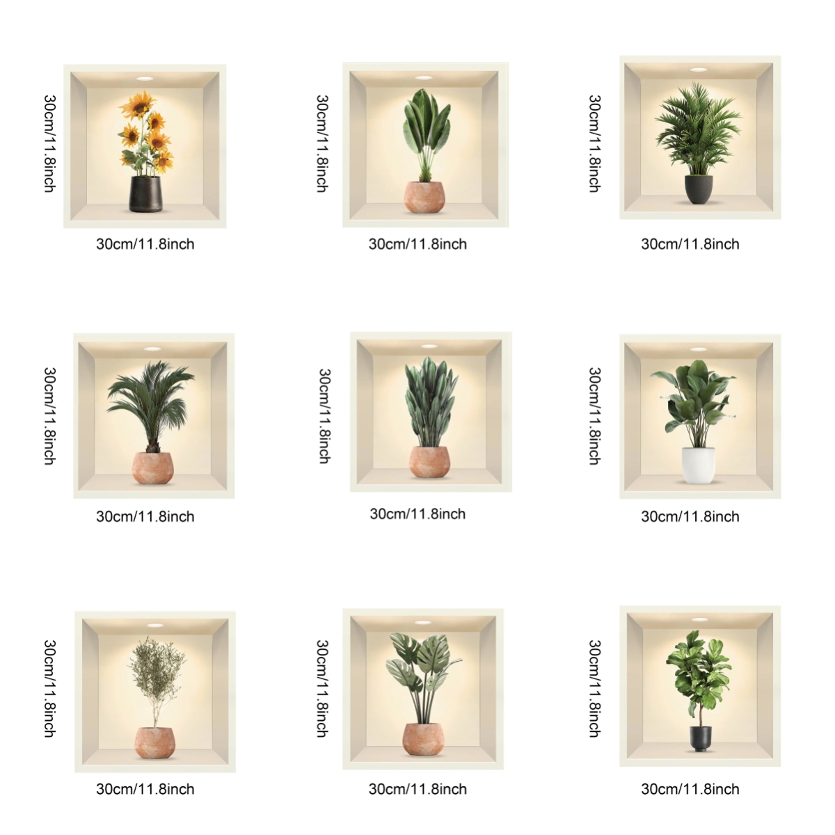 30*30 cm