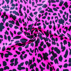 Bán Hot 200gsm Báo Màu Hồng Spandex Quần Áo Bơi Vải Bán Buôn - Product Image 6