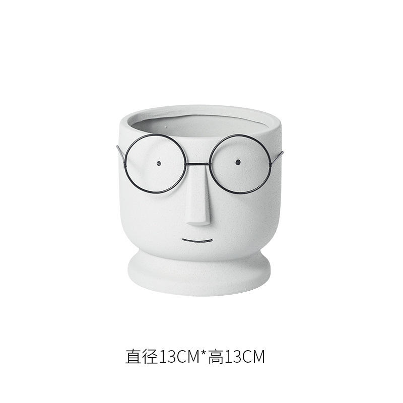 Ak067 Lunettes moyennes gris clair