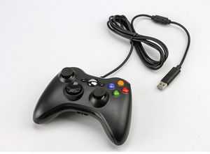 แผงควบคุมแบบมีสายสำหรับ Xbox 360พร้อมโลโก้ดั้งเดิมชุดเกมแพดสำหรับ Xbox 360
