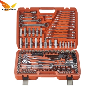 Hardware de almacenamiento personalizado Caja de herramientas de plástico Kits de herramientas de mano Juego de reparación de automóviles Kit de hardware para el hogar con soporte OEM - Product Image 3