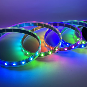 5V WS2812B indirizzabile RGB LED striscia 30 60 74 96 144LED/M programmabile Pixel luce per progetti interni esterni - Product Image 1