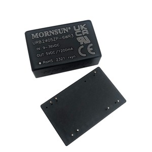 MORNSUN-Convertidor de potencia aislado de 6W, módulo de potencia de entrada dual/salida única entrada regulada y ultra ancha, paquete DIP, 2 unidades, 1 unidad, 1 unidad, 2 unidades, 1 unidad - Product Image 1