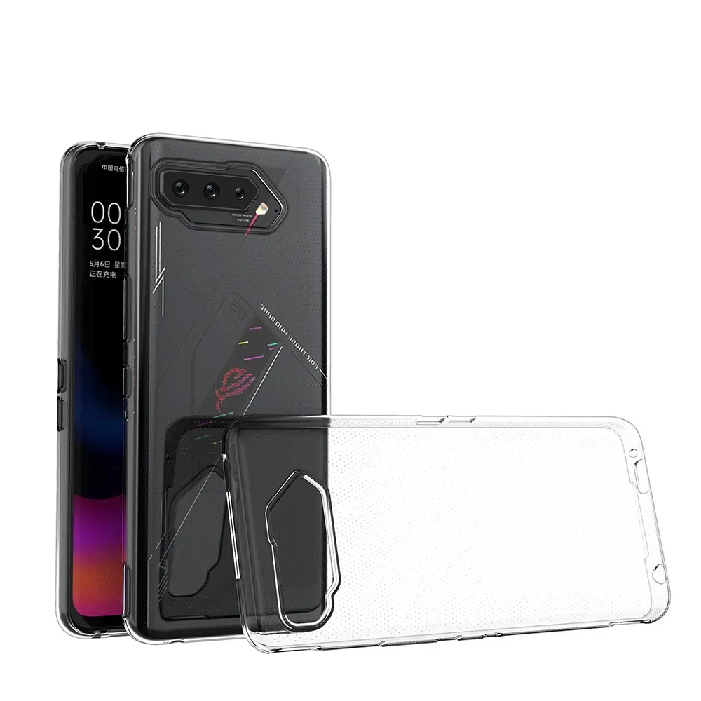 Custodia per telefono trasparente di alta qualità per ASUS ROG Phone 5 Zenfone 8 6 ZS670KS ZB601KL ZE620KL ZB570TL ZC520KL custodia morbida in TPU trasparente