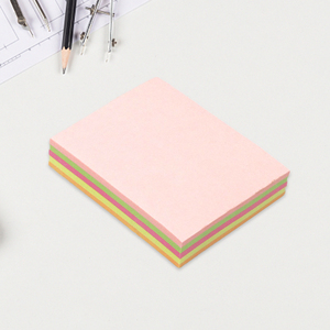 工厂可爱多形棒子纸条写字板定制便签学生用品纸质棒子纸条 - Product Image 1