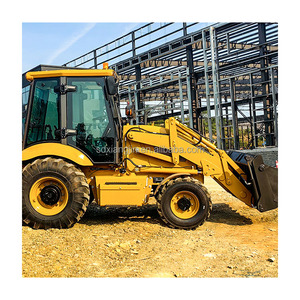 Cargador-excavadora de ruedas máquina de carga 4 en 1 ingeniería cargador-excavadora - Product Image 6