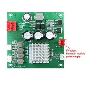 Pure Digital Power <strong>Amplifier</strong> TPA3116 Stereo D-Class Audio Power <strong>Amplifier</strong> 8-24V <strong>Input</strong> 5V <strong>Output</strong> <strong>2</strong>*50W Receivers &amp; <strong>Amplifiers</strong> - Product Image 2