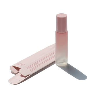 <strong>10ml</strong> Essential Oil Roller <strong>Bottle</strong> 5ml Gradient Pink Glass Oil Roll on <strong>Bottles</strong> with <strong>Paper</strong> <strong>Box</strong> Carton for Cosmetic Packaging - Product Image 3