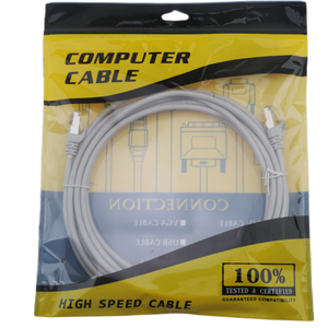 Fabrika fiyat Cat6 UTP FTP SFTP yama kablosu 1m 3m 5m 10m özel tam bakır CCA RJ45 ağ - Product Image 5