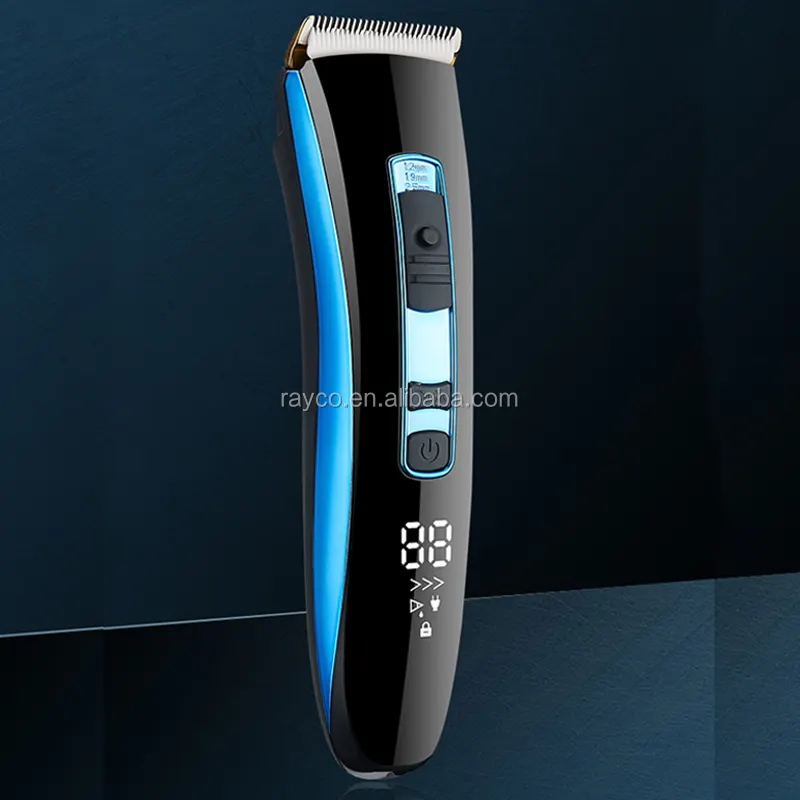 Tondeuse électrique pour cheveux et coiffeur, rasoir de qualité supérieure, portable et rechargeable avec une lame