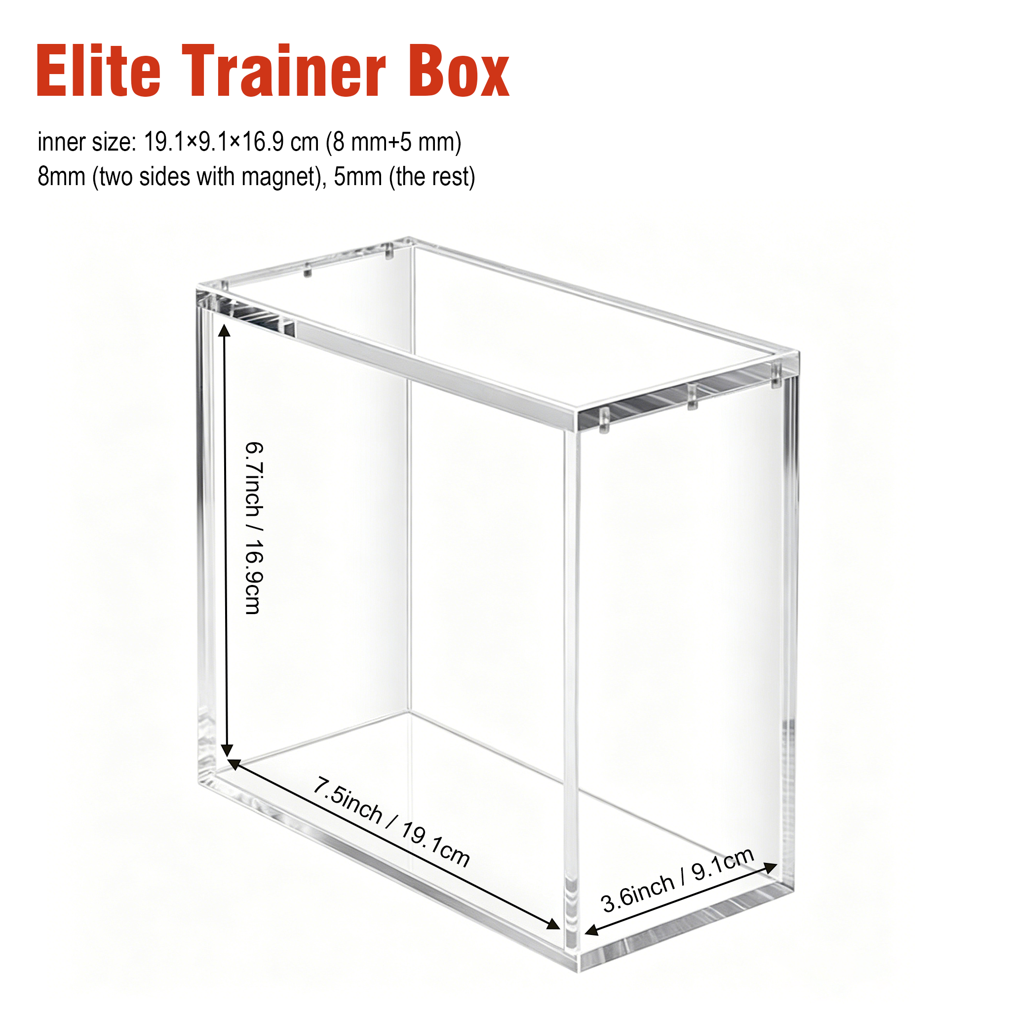 ETB : 19,1*9,1*16,9 cm (99 % anti-UV)