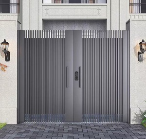 Bán Buôn Cổ Điển Truyền Thống Wrought Sắt Cổng Tùy Chỉnh Hiện Đại Giá Nhà Máy Chính Cổng - Product Image 3