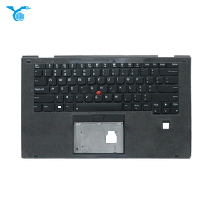 C-cover+KBD+Safety Structure US English Layout Black Blacklight 01HY808 Top Cover with <strong>Keyboard</strong> for Laptop Lenovo ThinkPad X1 Yo