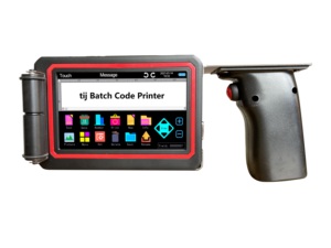 New <strong>Design</strong> Side Handle Touch Screen Handheld Printer Portable Inkjet TIJ Metal QR <strong>Code</strong> Printer Factory for Wood Printing - Product Image 2